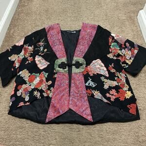 All That Glitters Champagne Collection One Size Kimono Vintage